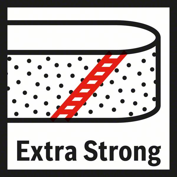 Robert Bosch Power Tools GmbH 3-piece X440 sanding belt set. For belt sanders - Image 8