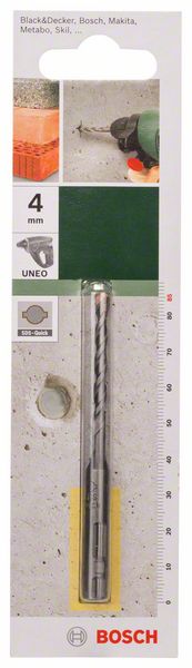 Robert Bosch Power Tools GmbH SDS quick concrete drill bits D= 4.0 mm; L= 85 mm - Image 2