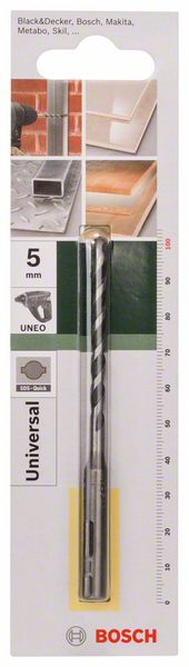 Robert Bosch Power Tools GmbH SDS quick multi-purpose drill bits D= 5.0 mm; L= 100 mm - Image 2