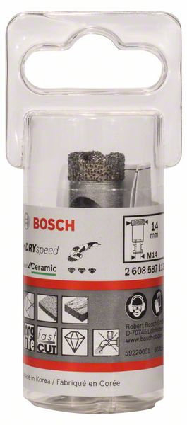 Robert Bosch Power Tools GmbH Diamond cutter Dry Speed Best for Ceramic. For small angle grinders - Image 2