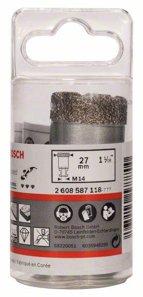 Robert Bosch Power Tools GmbH Diamond cutter Dry Speed Best for Ceramic. For small angle grinders - Image 2