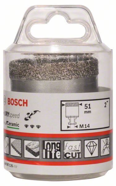 Robert Bosch Power Tools GmbH Diamond cutter Dry Speed Best for Ceramic. For small angle grinders - Image 2