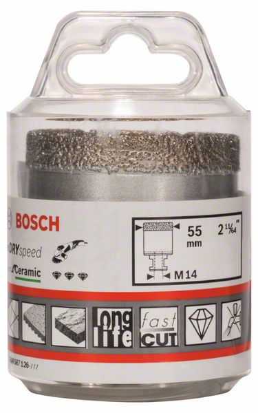 Robert Bosch Power Tools GmbH Diamond cutter Dry Speed Best for Ceramic. For small angle grinders - Image 2