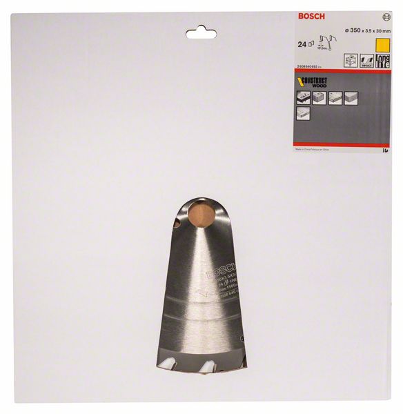 Robert Bosch Power Tools GmbH Construct Wood circular saw blade. For table saws - Image 2