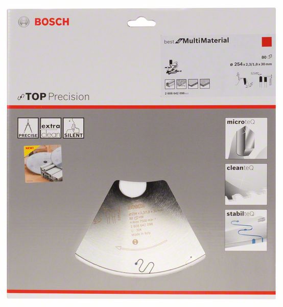 Robert Bosch Power Tools GmbH Top Precision Best for Multi Material circular saw blade. For mitre saws - Image 2