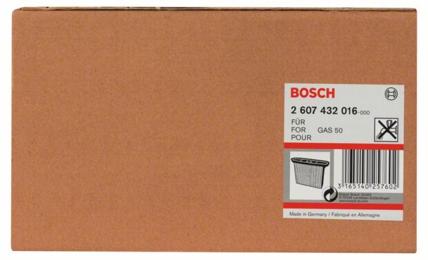 Robert Bosch Power Tools GmbH Cellulose bellows filter. For dust extractors - Image 2