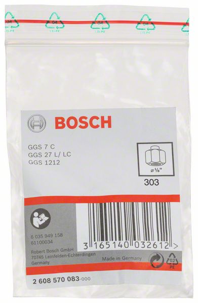 Robert Bosch Power Tools GmbH Collet with locking nut. For straight grinders - Image 2