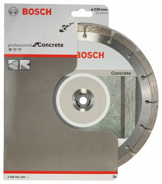 Robert Bosch Power Tools GmbH Standard for Concrete diamond cutting disc. For large angle grinders with locking nut - Image 2