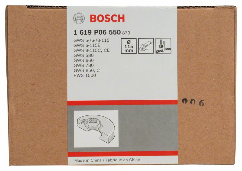 Robert Bosch Power Tools GmbH Protective guard with cover. For large angle grinders with locking nut - Image 2