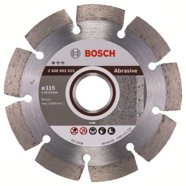 Robert Bosch Power Tools GmbH Standard for Abrasive diamond cutting disc. For small angle grinders