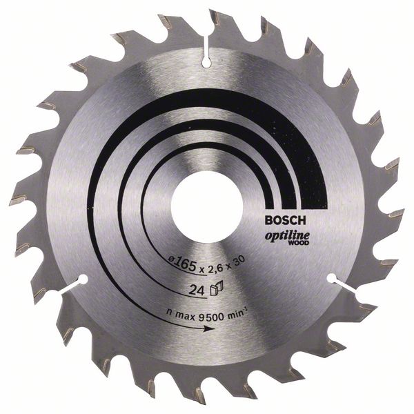 Robert Bosch Power Tools GmbH Optiline Wood circular saw blade. For hand-held circular saws