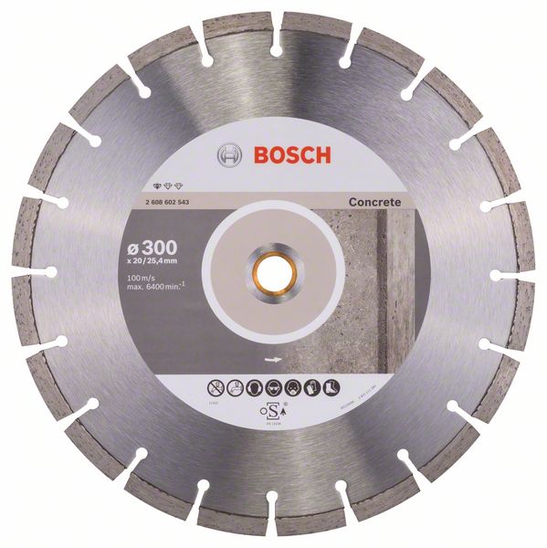 Robert Bosch Power Tools GmbH Standard for Concrete diamond cutting disc. For table saws