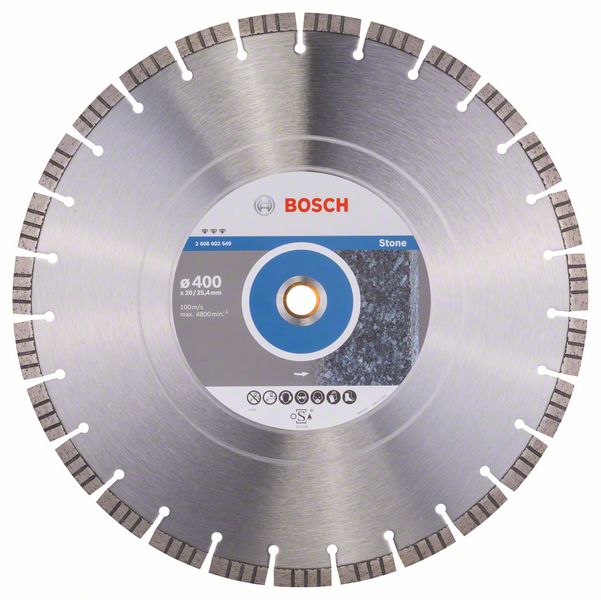 Robert Bosch Power Tools GmbH Diamond cutting disc Best for Stone. For table saws