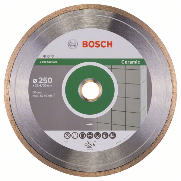 Robert Bosch Power Tools GmbH Standard for Ceramic diamond cutting disc. For tile cutters