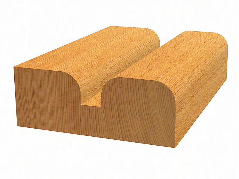 Robert Bosch Power Tools GmbH Edge forming bit E, 8 mm, R1 6.3 mm, D 25.4 mm, L 14 mm, G 46 mm. For hand-held routers - Image 5