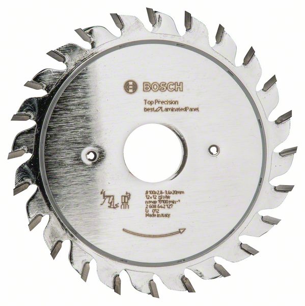 Robert Bosch Power Tools GmbH Scoring blade Top Precision Laminated Panel. For vertical panel sizing saws