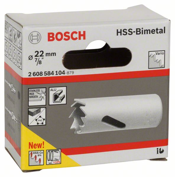 Robert Bosch Power Tools GmbH HSS bi-metal holesaw for standard adapters. For rotary drills/drivers - Image 2