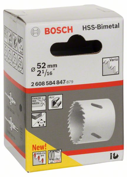 Robert Bosch Power Tools GmbH HSS bi-metal holesaw for standard adapters. For rotary drills/drivers - Image 2