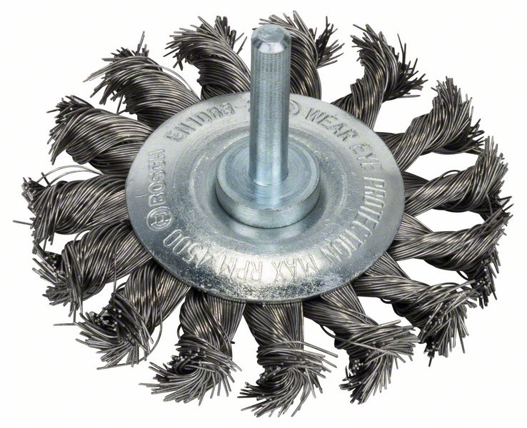 Robert Bosch Power Tools GmbH Wire Wheel Knotted 70x0.35 mm Stainless. For rotary drills/drivers