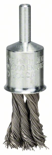 Robert Bosch Power Tools GmbH End brush Knotted 19x0.35 mm Stainless. For rotary drills/drivers