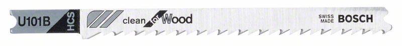 Robert Bosch Power Tools GmbH Jigsaw blade U 101 B. For jigsaws