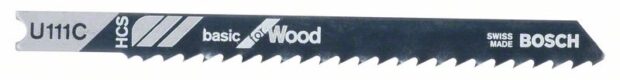 Robert Bosch Power Tools GmbH Jigsaw blade U 111 C. For jigsaws