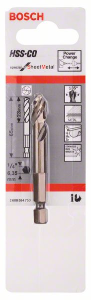 Robert Bosch Power Tools GmbH HSS-Co pilot drill bit. For rotary drills/drivers - Image 2