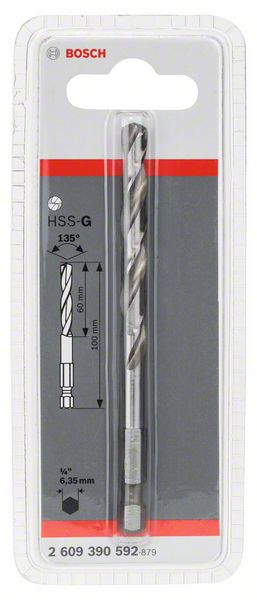 Robert Bosch Power Tools GmbH HSS-G pilot drill bit. For rotary drills/drivers - Image 2