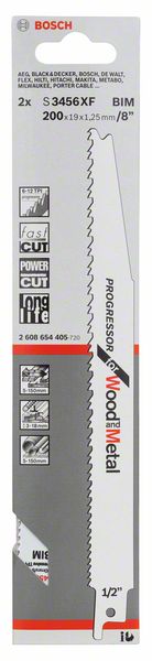 Robert Bosch Power Tools GmbH Reciprocating saw blade S 3456 XF. For reciprocating saws - Image 2