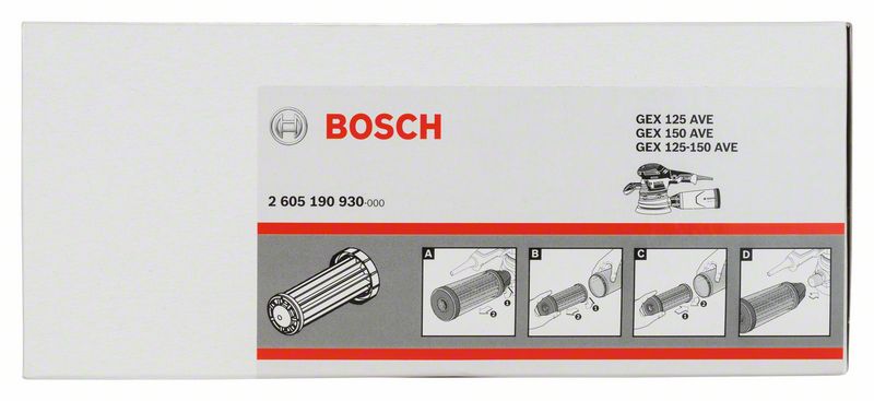 Robert Bosch Power Tools GmbH Filter for GEX 125-150 AVE Professional. For random orbital sanders - Image 2