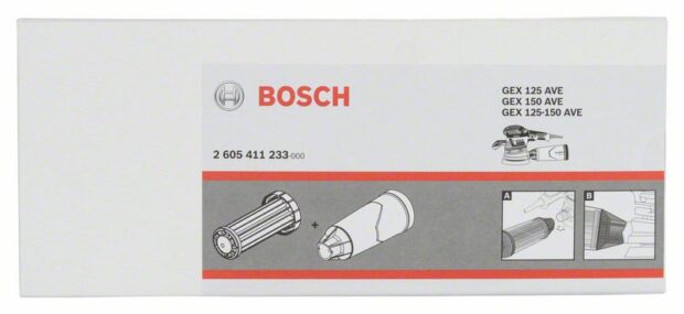 Robert Bosch Power Tools GmbH Dust box and filter for GEX 125-150 AVE Professional. For random orbital sanders - Image 2