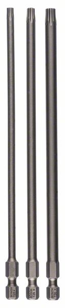 Robert Bosch Power Tools GmbH 3-piece screwdriver bit set, Extra Hard. For rotary drills/drivers
