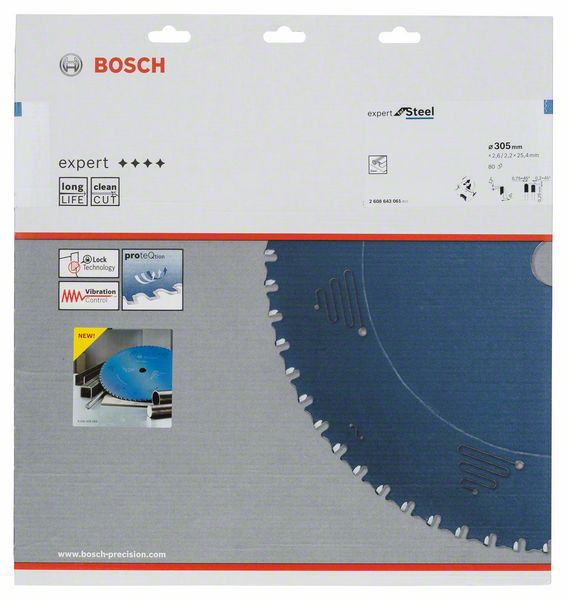 Robert Bosch Power Tools GmbH Circular saw blade Expert for Steel. For mitre dry cutters - Image 2