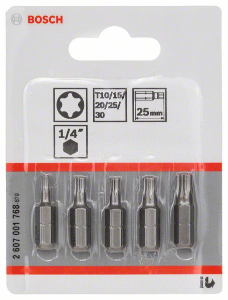 Robert Bosch Power Tools GmbH 5-piece screwdriver bit set, Extra Hard. For rotary drills/drivers - Image 2