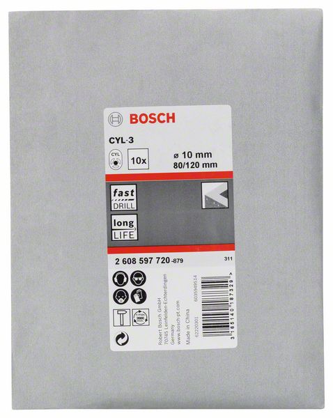 Robert Bosch Power Tools GmbH Concrete drill bit CYL-3. For rotary drills/drivers - Image 2