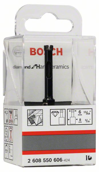 Robert Bosch Power Tools GmbH Diamond wet drill bits Diamond for Hard Ceramics. For rotary drills/drivers - Image 2