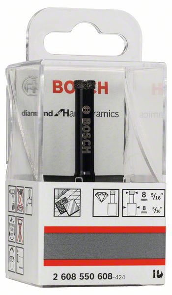 Robert Bosch Power Tools GmbH Diamond wet drill bits Diamond for Hard Ceramics. For rotary drills/drivers - Image 2