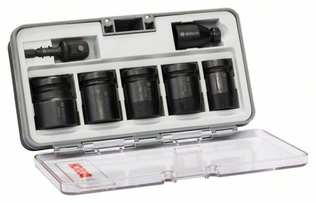 Robert Bosch Power Tools GmbH 7-piece socket set 13 - 24 mm. For rotary drills/drivers