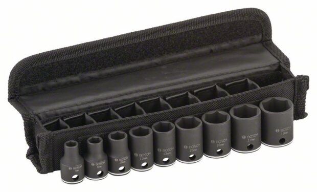 Robert Bosch Power Tools GmbH 9-piece socket set 7 - 19 mm. For rotary drills/drivers