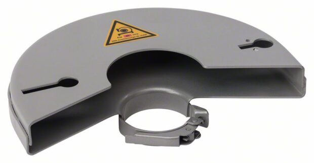 Robert Bosch Power Tools GmbH Protective guard with cover. For large angle grinders with locking nut