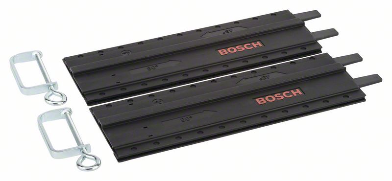 Robert Bosch Power Tools GmbH 2-piece plastic guide rail with G-clamps 700 mm (2x 350 mm)