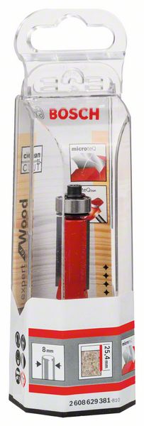 Robert Bosch Power Tools GmbH Expert for Wood Laminate trim bit, 8 mm, D1 12.7 mm, L 25.4 mm, G 71.5 mm. For hand-held routers - Image 2