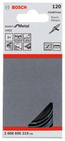 Robert Bosch Power Tools GmbH X450 sanding belt. For powerfiles