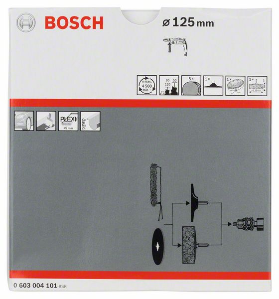 Robert Bosch Power Tools GmbH 8-piece S24 polishing set. For rotary drills/drivers - Image 2