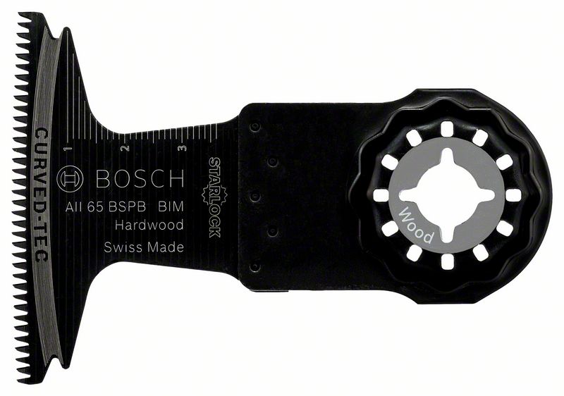 Robert Bosch Power Tools GmbH BIM plunge cut saw blade AII 65 BSPB Hard Wood. For oscillating multitools
