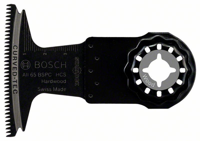 Robert Bosch Power Tools GmbH HCS plunge cut saw blade AII 65 BSPC Hard Wood. For oscillating multitools