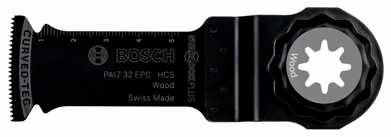 Robert Bosch Power Tools GmbH HCS plunge cut saw blade PAIZ 32 EPC Wood. For oscillating multitools