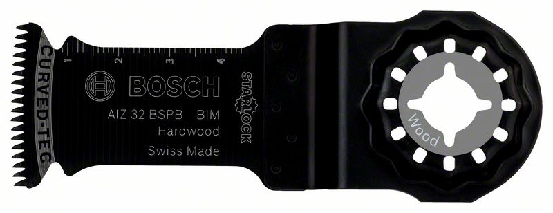 Robert Bosch Power Tools GmbH BIM plunge cut saw blade AIZ 32 BSPB Hard Wood. For oscillating multitools