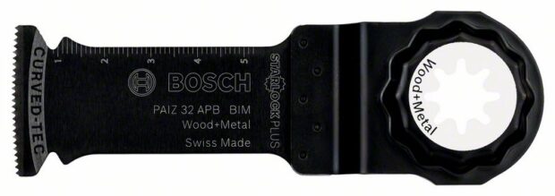 Robert Bosch Power Tools GmbH StarlockPlus BIM plunge cut saw blade PAIZ 32 APB Wood and Metal 60 x 32 mm