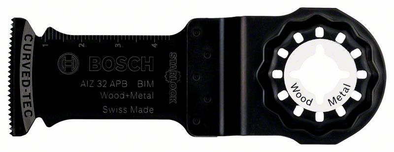 Robert Bosch Power Tools GmbH BIM plunge cut saw blade AIZ 32 APB Wood and Metal. For oscillating multitools